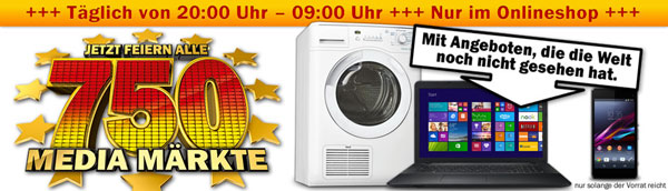 Freitagabend bei Media Markt - iPad mini, Philips TV, WMF Besteck uvm.