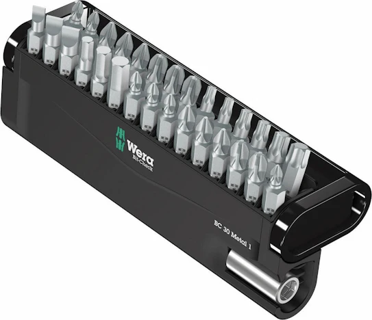 Wera Bit-Check Metal 1 für 14€ - 30-teiliges Bit-Set