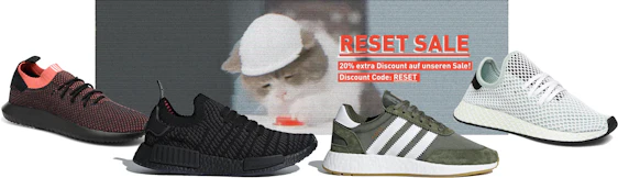 20% Extra-Rabatt auf Sale bei Asphaltgold - z. B. viele günstige Adidas Sneaker