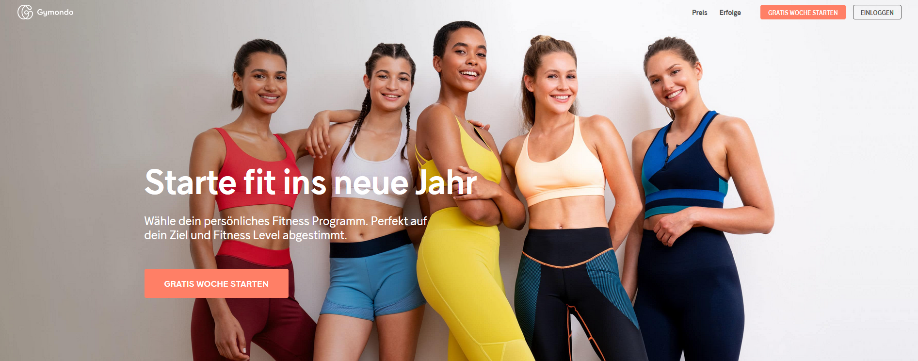 12 Monate Gymondo-Mitgliedschaft für 50€ - über 500 Workout-Videos aus mehr als 50 Fitness-Programmen und 1.500 Rezepte