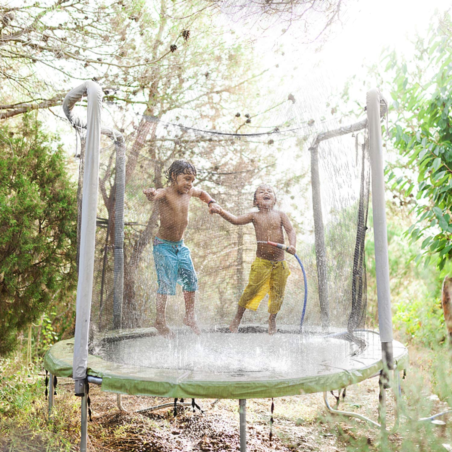 12M Trampolin Wassersprinkler Wasserpark