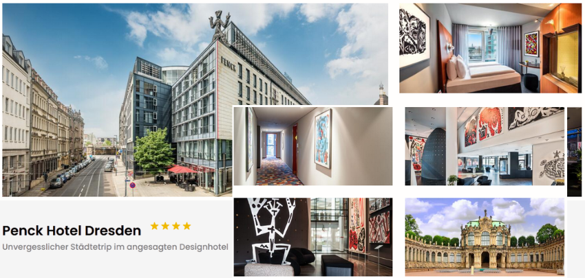 ⏰ 1 Übernachtung im Penck Hotel Dresden für 40€ pro Person - Städtetrip im angesagten Designhotel