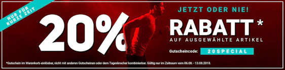 20% Rabatt auf ausgewählte Artikel bei Jogging Point - z. B. Nike Zoom Strike für 39€