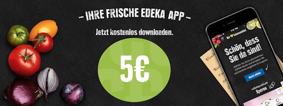 5€ Gutschein bei Marktkauf – durch Anmeldung bei Edeka-App