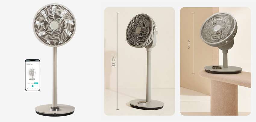 Duux Whisper Flex Smart für 128€ - Höhenverstellbarer Standventilator 