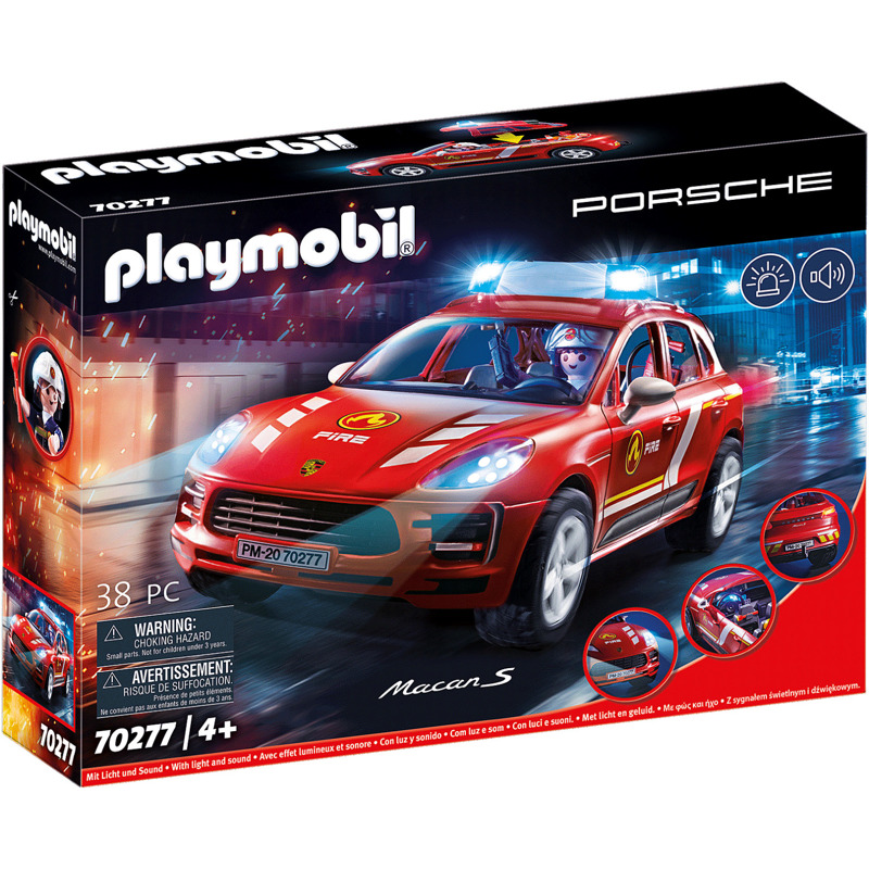 Playmobil Porsche Macan S Feuerwehr (70277) mit 10,05€ Rabatt