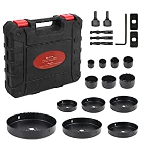Werzek Lochsäge, 21 PCS Lochsäge Set mit 13 Sägeblättern