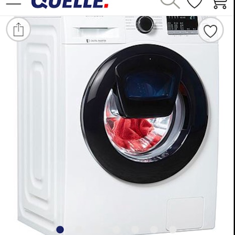 Samsung Waschmaschine 7kg mit AddWash Funktion