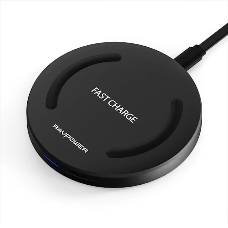 Wireless Charger RAVPower 10W für 10€ - kabelloses Qi Ladegerät