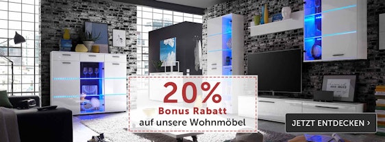 20% Rabatt auf Wohnmöbel bei Cnouch - auch auf reduzierte Artikel