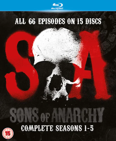 Sons of Anarchy - Staffel 1-5 in OT auf Bluray für 18€