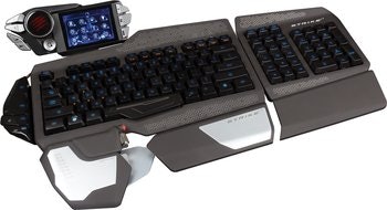 Mad Catz S.T.R.I.K.E. 7 - Gaming Tastatur mit Touchscreen für 199€