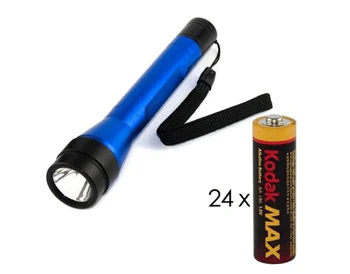 24 Kodak Max Batterien mit LED Lampe für 6,50€