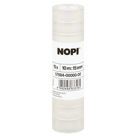 10x Rollen NOPI Klebefilm für 0,78 EUR