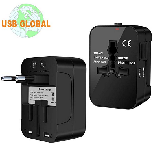 50%OFF NUR 6 EURO Universal reiseadapter Reisestecker World Travel 