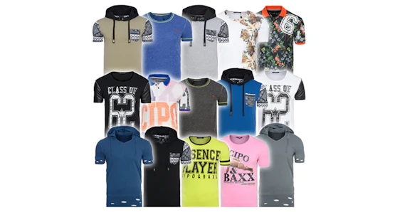 Cipo & Baxx Polo-Shirts für 1€ - Freizeitshirts für Herren in versch. Farben *vorbei*