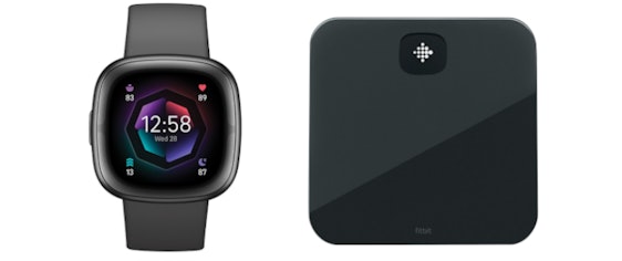 Fitbit Sense 2 + Aria Air Waage für 289€ - inkl. 6 Monate Fitbit Premium-Mitgliedschaft