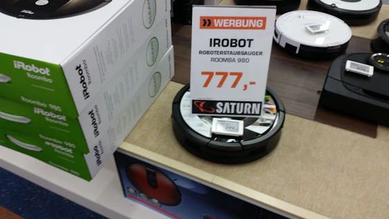 Staubsaugerroboter im Saturn BHV iRobot Roomba 980
