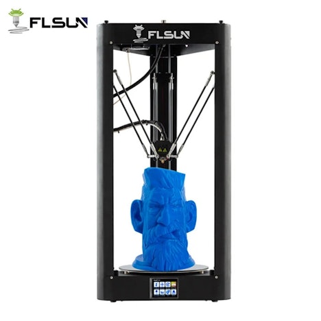 Flsun QQ-S Pro 3D-Drucker im Delta-Aufbau 26cm auf 36cm Druckvolumen