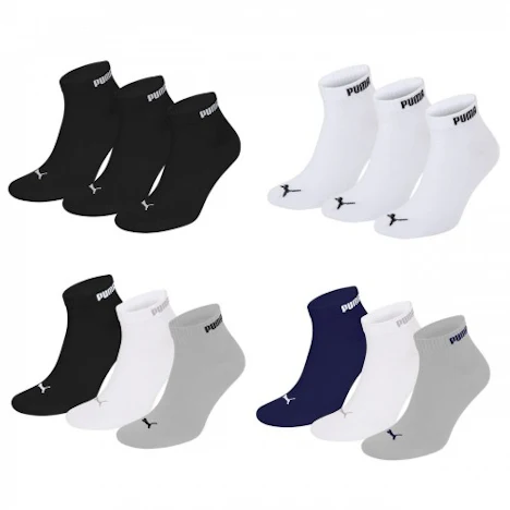 15 Paar Puma Quarter Clide Sport Socken für 25€
