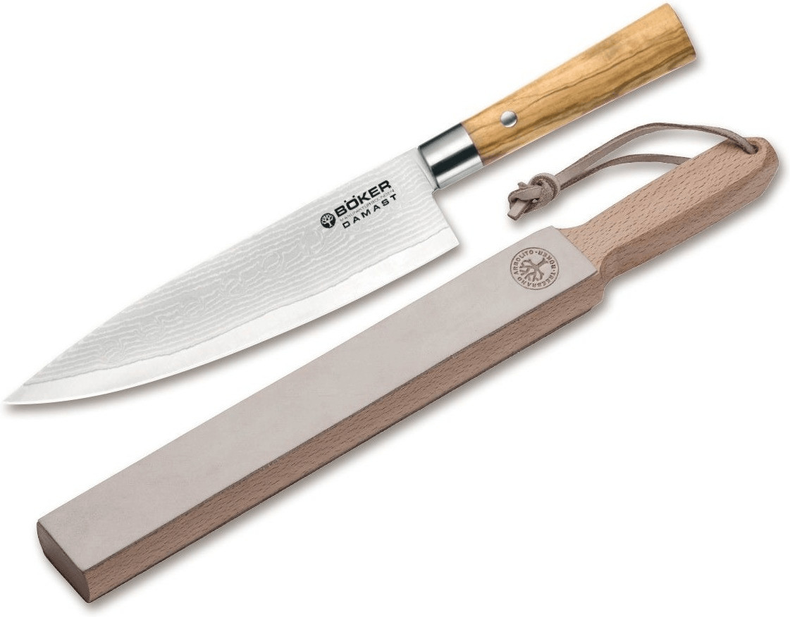 Böker Damast Olive Geschenkset 2-teilig für 207,11€