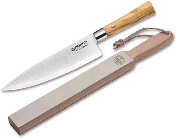 Böker Damast Olive Geschenkset 2-teilig für 207,11€