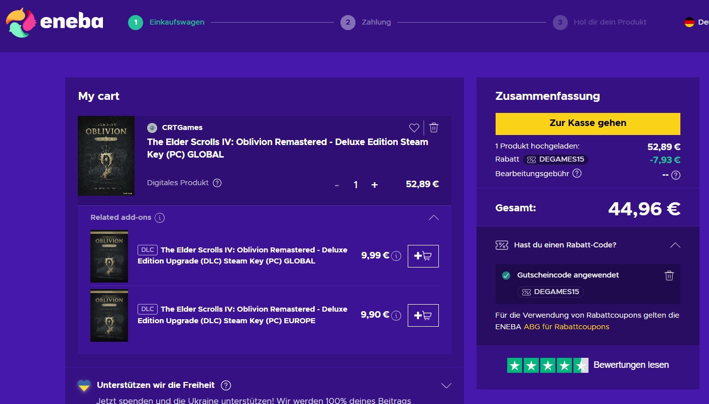 Eneba-Gutschein-anwenden