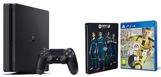 PS4 Slim FIFA 2017-Bundle für 349€ - 500 GB-Version und 2. Controller *Update*