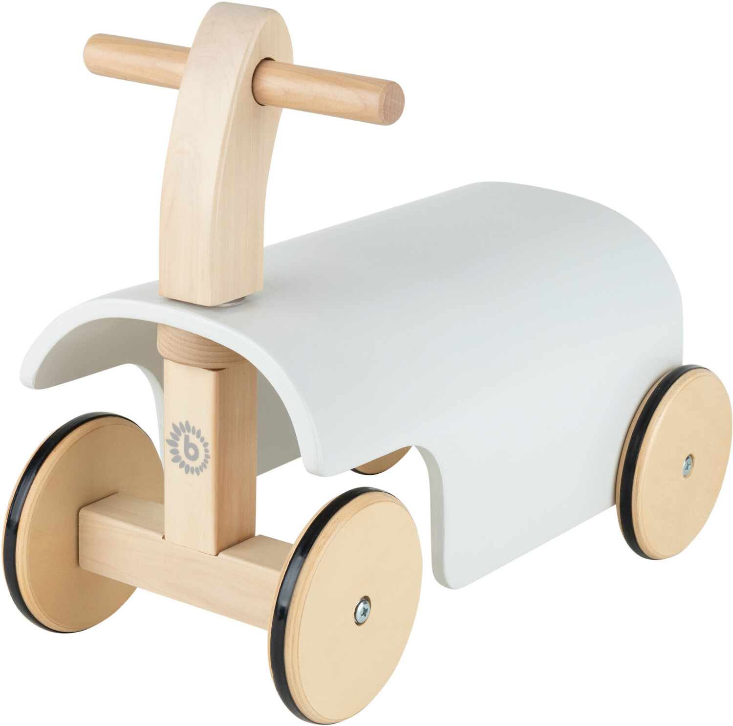 Bieco Rutscher mit Gummibereifung weiß mit 24% Ersparnis