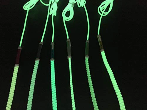 3.5mm In-Ohr-Kopfhörer Zipper Luminous Glühend Stereo Bass Laufsport-Mikrofon-Kopfhörer