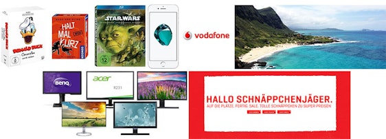 Highlight-Angebote: Die 5 besten Schnäppchen am 15.09.2016