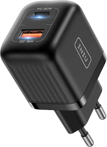 INIU 30W 2-Port-Schnellladegerät für 8€ – mit USB-C & USB-A