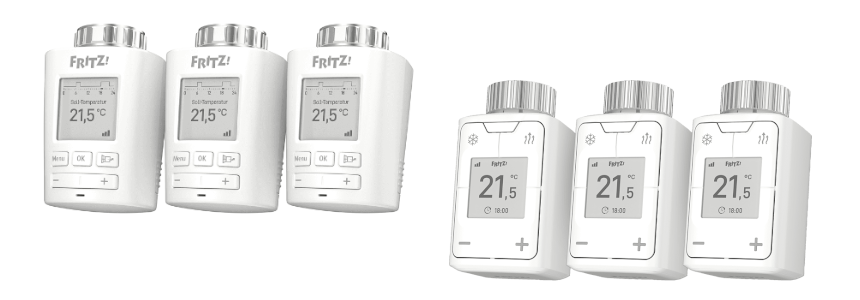 3x AVM Fritz!Dect 301 für 119€ | 3x Nachfolger Fritz! Dect 302 für 159€ - Smartes Funkthermostat zur Heizungssteuerung