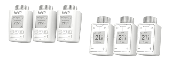 3x AVM Fritz!Dect 301 für 119€ | 3x Nachfolger Fritz! Dect 302 für 159€ - Smartes Funkthermostat zur Heizungssteuerung
