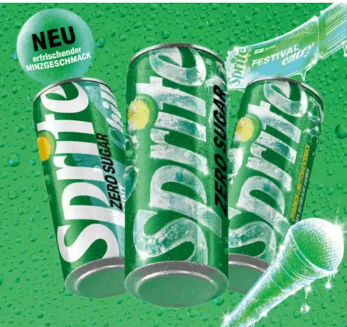 Sprite Glücksrad - gewinne Sprite oder Festival Ticket