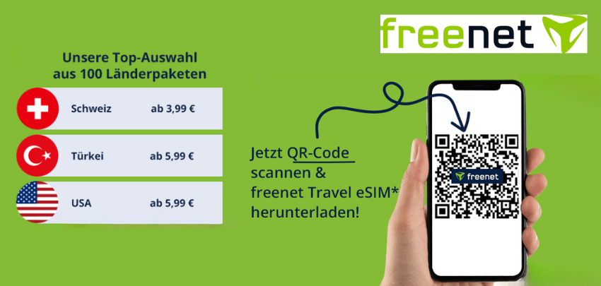 Mit 'freenet Travel' zu günstigen Preisen mobil die Welt erkunden – Ohne Roaming-Stress