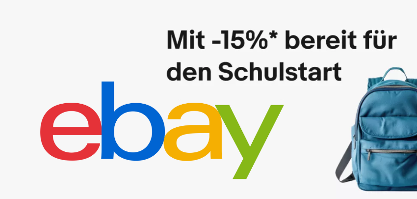 15% Rabatt auf alle Artikel zum Schulstart - Schreibhefte, Sportsachen, Fashion &amp; vieles mehr