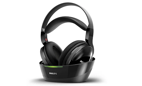 Philips SHC8800 für 46€ - Kabelloser Over-Ear Funkkopfhörer mit 100m Reichweite