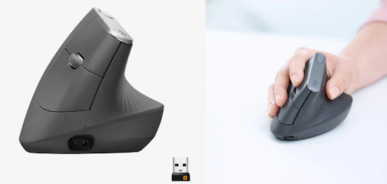 Entlastung fürs Handgelenk! 🖱️ Logitech MX Vertical Ergonomische Kabellose Maus für 50€ 🦾