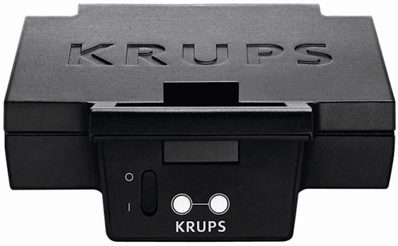 Krups FDK 451 Sandwich-Toaster, 850 Watt, schwarz