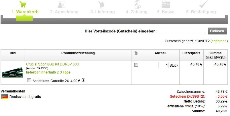 warenkorb voelkner