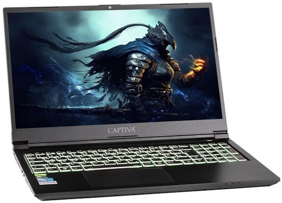 Captiva Highend Gaming I64 für 799€ - Gaming Notebook mit 17,3 Zoll Full HD Display, Intel Core i5-11400H, 16 GB, 500 GB, nVidia GeForce RTX 3060