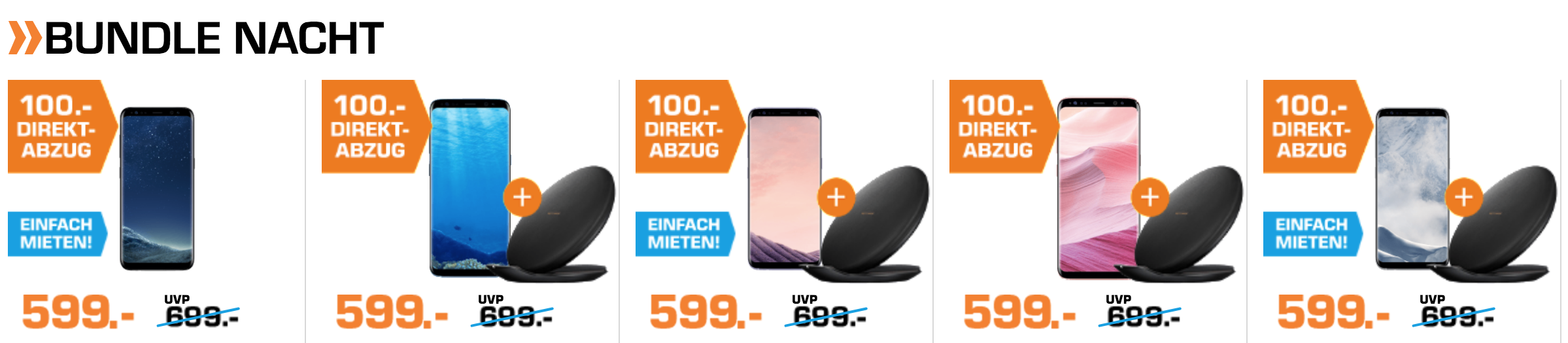 Bundle-Nacht bei Saturn - z.B. 2x Trekstor SurfTab Breeze 7 Quad 7" Tablet für 80€