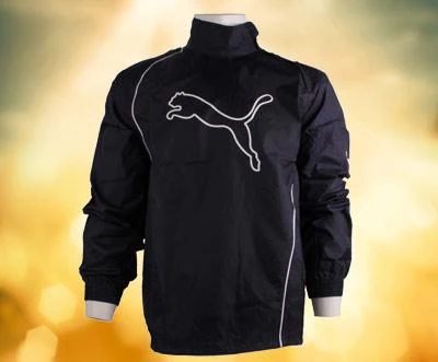 Windbreaker von Puma Foundation für Herren in dunkelblau (Gr. L) für 19,95€ inkl. Versand