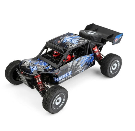 Wltoys 124018 RTR 1/12 2.4G 4WD 60km / h Metallchassis RC Car