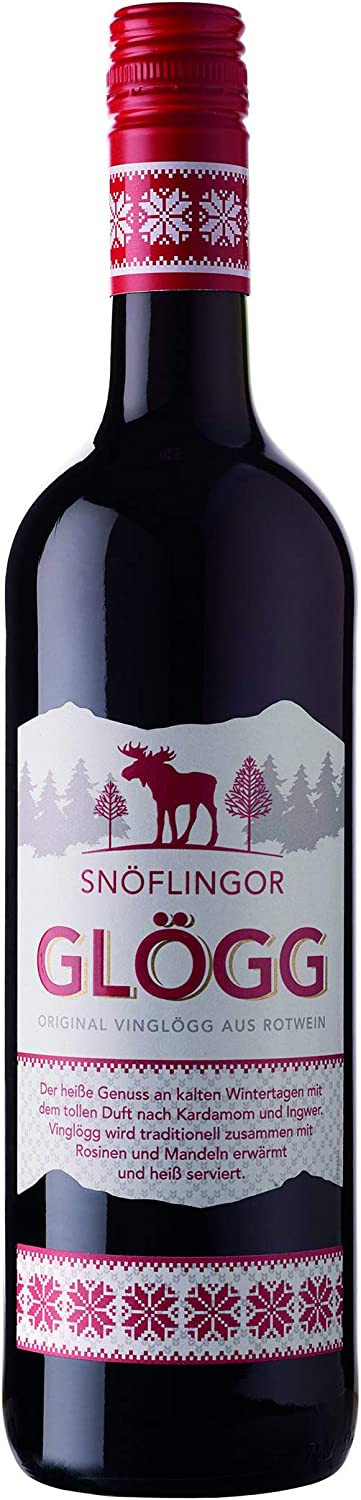 Snöflingor Vinglögg Rot (0.75 l) für 2€/Flasche - Glühwein im Prime-Spar-Abo