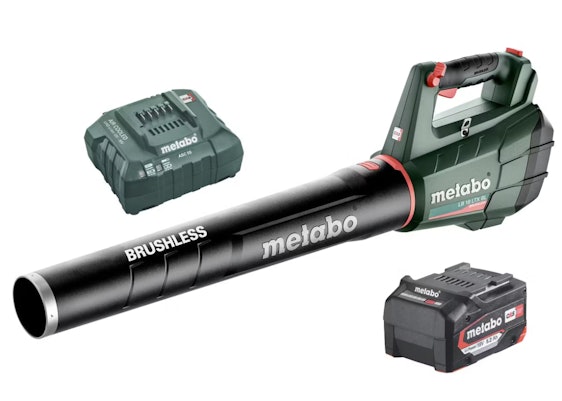 Tagesangebot ⌛ Metabo LB 18 LTX BL Laubbläser (inkl. Ladegerät & Akku) für 186€ - Li-Ion, Akkukapazität 5,2 Ah