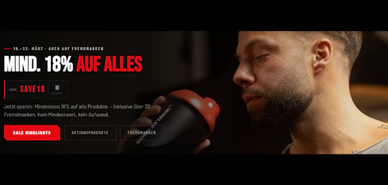 Body Attack: 18% auf alles! 🥤 Fitness-Deals ohne Mindestbestellwert ✨