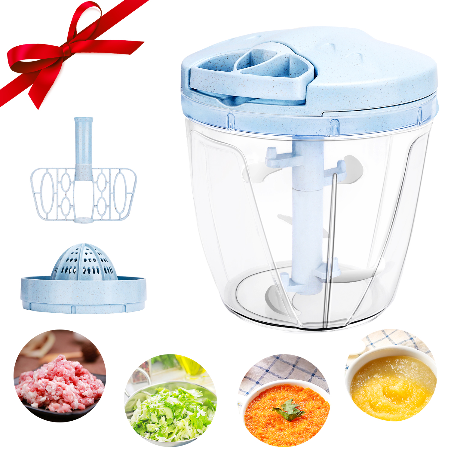 €3.66 for JOVEGO Manual Food Chopper， 80% OFF +Free Shipping ， EU/UK only 