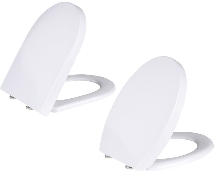 Miomare WC-Sitz für 18€ – geräuschlose Absenkautomatik, D-Form oder oval